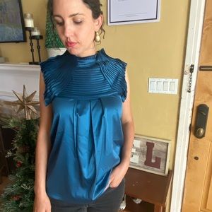 Elegant Turquoise Top